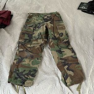 Army Camo Cargo Pants